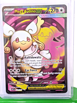 Mega Audino EX 253/217 Ascended Heroes Ultra Rare Full Art Card NM Pokemon TCG - Image 1