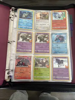 Vintage Pokemon Binder 28 Cards Inside - Image 3