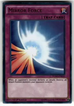 Mirror Force (B) Ultra Rare YGLD-ENB33 NM Yugioh Card TCG - Image 1