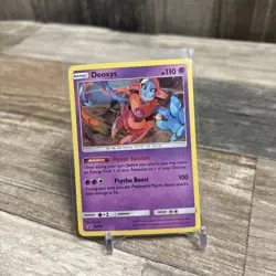 Deoxys - SM164 - Black Star Holo Rare Promo S&M TCG - Pokemon Card - NM - Image 1