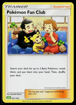 Pokemon Fan Club (CLV) 022/034 Trading Card Game Classic Classic Collection - Image 1