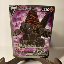 Coalossal V 173/185 Full Art Vivid Voltage NM Ultra Rare Holo Card Pokemon TCG - Image 1