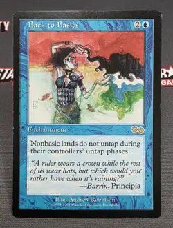 MTG Back to Basics- DAMAGED -Urza's Saga Magic the Gathering Card # 062 - Image 1
