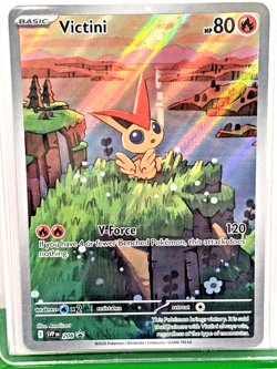 Victini 208 Sv: Scarlet & Violet Promo Cards Holo *Black Star Promo* NON Jumbo - Image 1