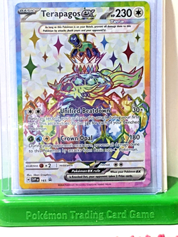 Terapagos ex 165 Sv: Scarlet & Violet *Black Star Promo* Cards Holo NM - Image 1
