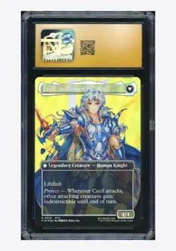 MTG CGC 10 PRISTINE Cecil, Dark Knight Rare Surge Foil 2025 #0525 FIN English - Image 2