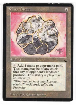 MTG Fellwar Stone - The Dark (DRK) Regular Magic Moderately Played - Image 1