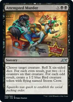 MTG Attempted Murder - Unfinity 66 (O) - Image 1