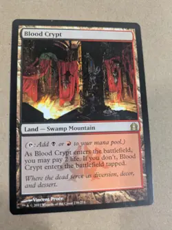 Blood Crypt - MTG - Return to Ravnica - NM - Image 1