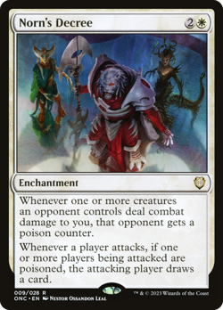 Norn's Decree Phyrexia: All Will Be One Commander HEAVILY PLD ABUGames - Image 1