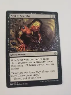 Nest of Scarabs Amonkhet Regular- NM/M MtG - Image 1