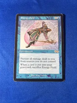 ENERGY FIELD MP Urza’s Saga mtg Magic fast shipping - Image 1