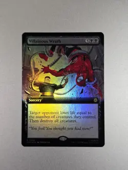 Villainous Wrath (Extended Art) Marvel's Spider-Man Foil - Image 1