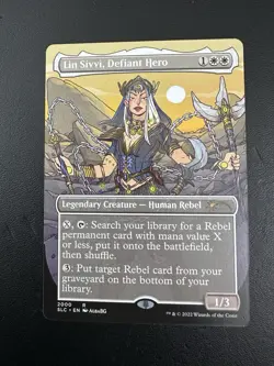 1 x Lin Sivvi, Defiant Hero - Secret Lair: 30th Anniversary Countdown Kit - NM - Image 1