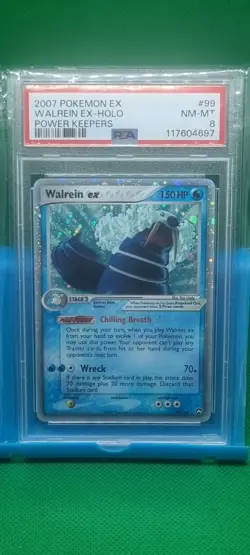 PSA 8 2007 Pokemon Ex Power Keepers WALREIN EX Holo Ultra Rare English 99/108 - Image 1