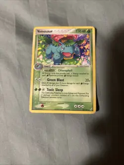 Pokemon TCG Venusaur EX Crystal Guardians 28/100 Regular Rare - Image 1