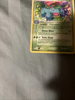 Pokemon TCG Venusaur EX Crystal Guardians 28/100 Regular Rare - Image 5