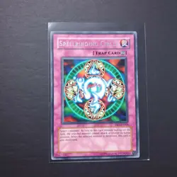 Spellbinding Circle Dark Beginning 1 DB1-EN006 Unlimited Near Mint Rare - Image 1