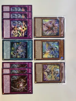 Yu-Gi-Oh! Elfnote Lucina, Tinia, Fortuna BPRO Lot NM - Image 1