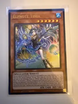 Yu-Gi-Oh! Elfnote Lucina, Tinia, Fortuna BPRO Lot NM - Image 3