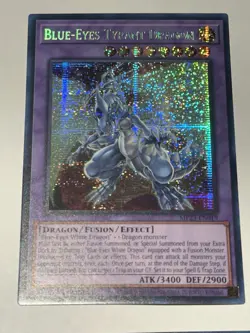 Yu-Gi-Oh Blue-Eyes Tyrant Dragon MP23-EN019 Prismatic Secret Rare - Image 1