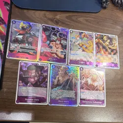 Bandai One Piece Card Game Character Foil Lot English - Image 2