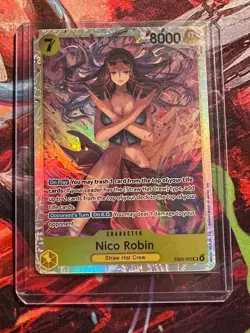Nico Robin (055) EB03-055 Extra Booster: One Piece Heroines Edition Foil - Image 1