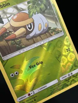 Reverse Holo Grubbin 13/149 - Pokemon Sun & Moon Base Card - LP - Image 2