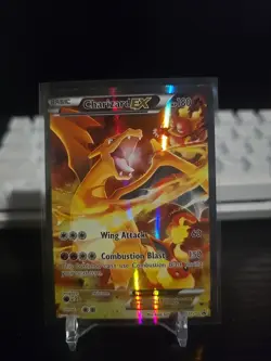 Pokemon 2016 Red & Blue Collection Black Star Promo Charizard EX XY121 Card - Image 1