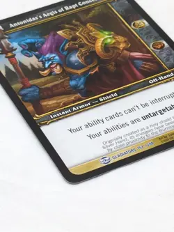 World Of Warcraft TCG Antonidas's Aegis Of Rapt Concentration Rare Card 157/208 - Image 3