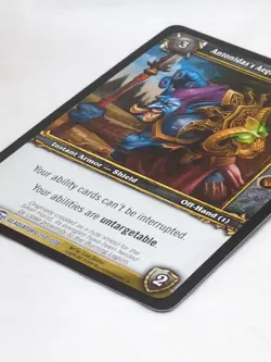 World Of Warcraft TCG Antonidas's Aegis Of Rapt Concentration Rare Card 157/208 - Image 4