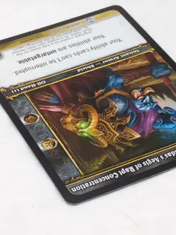 World Of Warcraft TCG Antonidas's Aegis Of Rapt Concentration Rare Card 157/208 - Image 5