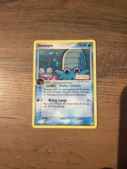 Omanyte Stamped Reverse Holo 60/92 Rare EX Legend Maker 2006 Pokemon TCG Card - Image 1