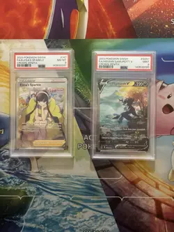 Pokemon Card Lot PSA Lot Full Art Alt Art Elsa’s Sparkle Samurott - Image 1