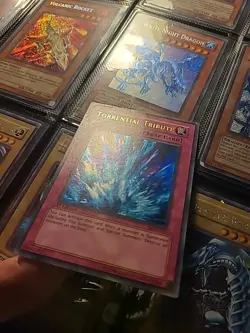 Yu-Gi-Oh Torrential Tribute LON-025 1st Edition Vintage Trap Card - Image 2