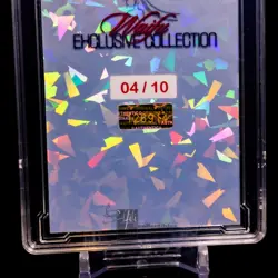 Makima Waifu Card Serial #04/10 LIMITED RELEASE Encased Custom Holo Foil SLAB - Image 4