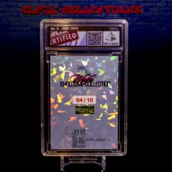 Makima Waifu Card Serial #04/10 LIMITED RELEASE Encased Custom Holo Foil SLAB - Image 5