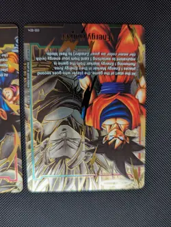 x2 Goku SSJ3/4 Dragon Ball Super Fusion World Energy Marker Card Gold E03-02/05 - Image 2