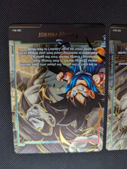 x2 Goku SSJ3/4 Dragon Ball Super Fusion World Energy Marker Card Gold E03-02/05 - Image 3