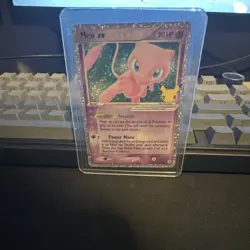 Pokemon Mew ex Legend Maker 88/92 Holo Ultra Rare 90 HP Basic English Card - Image 1