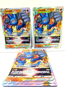 Lucario VSTAR SWSH214 Jumbo Cards Holo Pokemon Promo Near Mint - Image 2