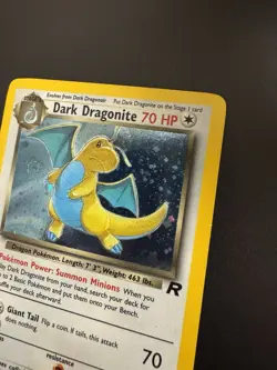 Pokemon Dark Dragonite Holo Rare TCG Card 5/82 - Image 4