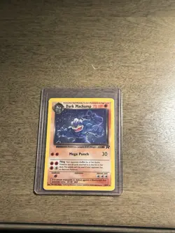 Pokemon Dark Machamp Team Rocket Holo Rare Card 10/82 Holo Unlimited - Image 1