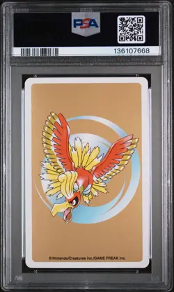 2000 POKEMON GOLD VERSION PLAYING CARDS 3 OF HEARTS #032 NIDORAN (MALE) PSA 10 - Image 2