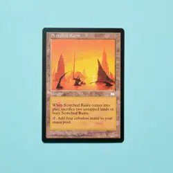 Scorched Ruins Weatherlight Regular - MTG - NP - Image 1