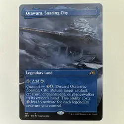 Otawara, Soaring City (Borderless) Kamigawa: Neon Dynasty Regular - Image 1