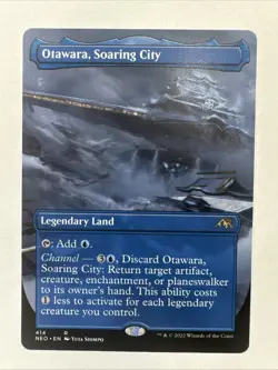 Otawara, Soaring City (Borderless) Kamigawa: Neon Dynasty Regular - Image 2