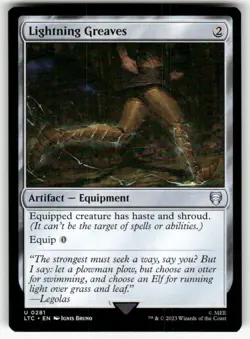 MTG - Lightning Greaves Commander: The Lord of the Rings - Image 1