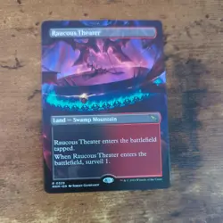 Raucous Theater (Borderless) #329 (NM) (MKM) (Non-Foil) Murders MTG Magic - Image 1