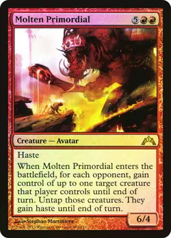 Magic The Gathering MTG MOLTEN PRIMORDIAL FOIL Gatecrash NM Near Mint - Image 1